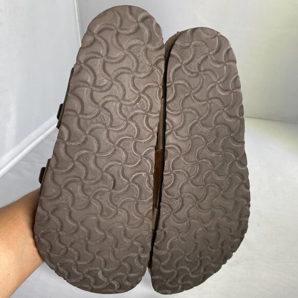 Birkenstock Mayari Birko Flor Nubuck Mocha Regular Fit 40 - Picture 6 of 6